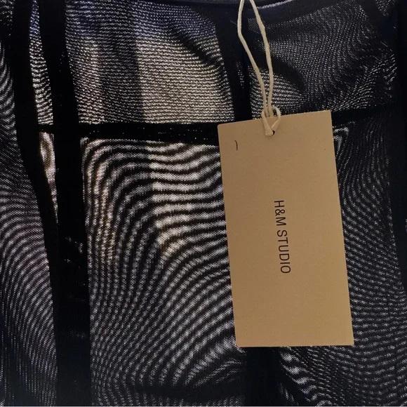 H&M MESH BLAYPANTS SIZE L - Picture 5 of 6